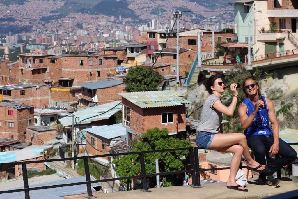 No turistas - cada vez más en Medellín