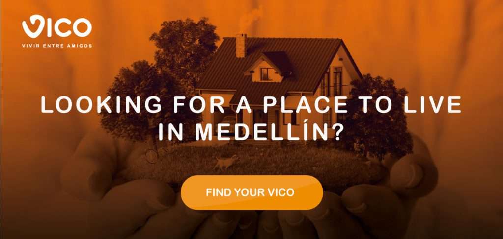 Publicity Find Your shared housing in Medellin with VICO