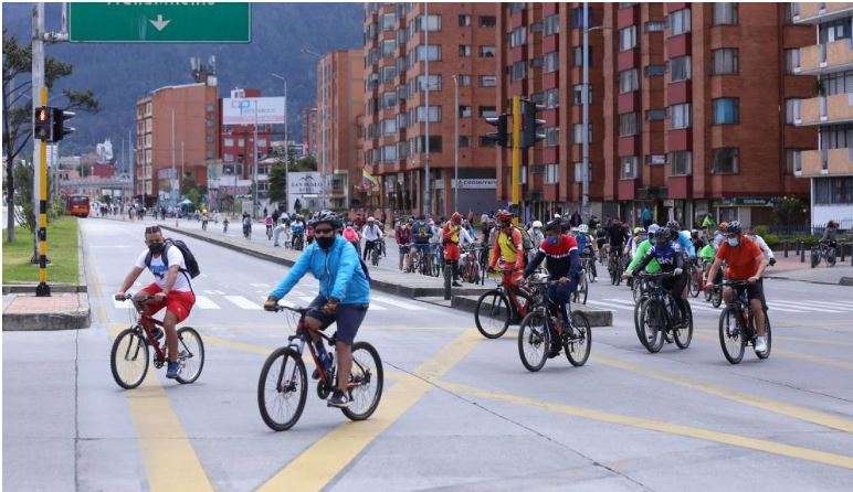 que hacer en Bogotá si eres un viajero - ciclovías