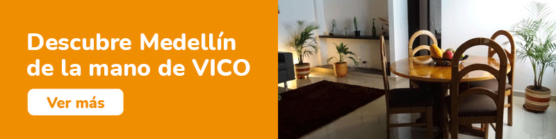 Listado 5 mejores Coliving para arrendar en Medellín – VICO banner descubre medellin